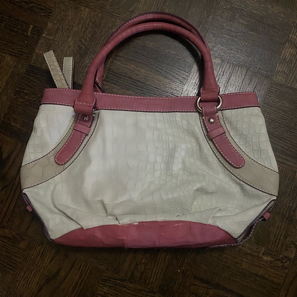 Pink and ivory purse - Picture 2 of 5